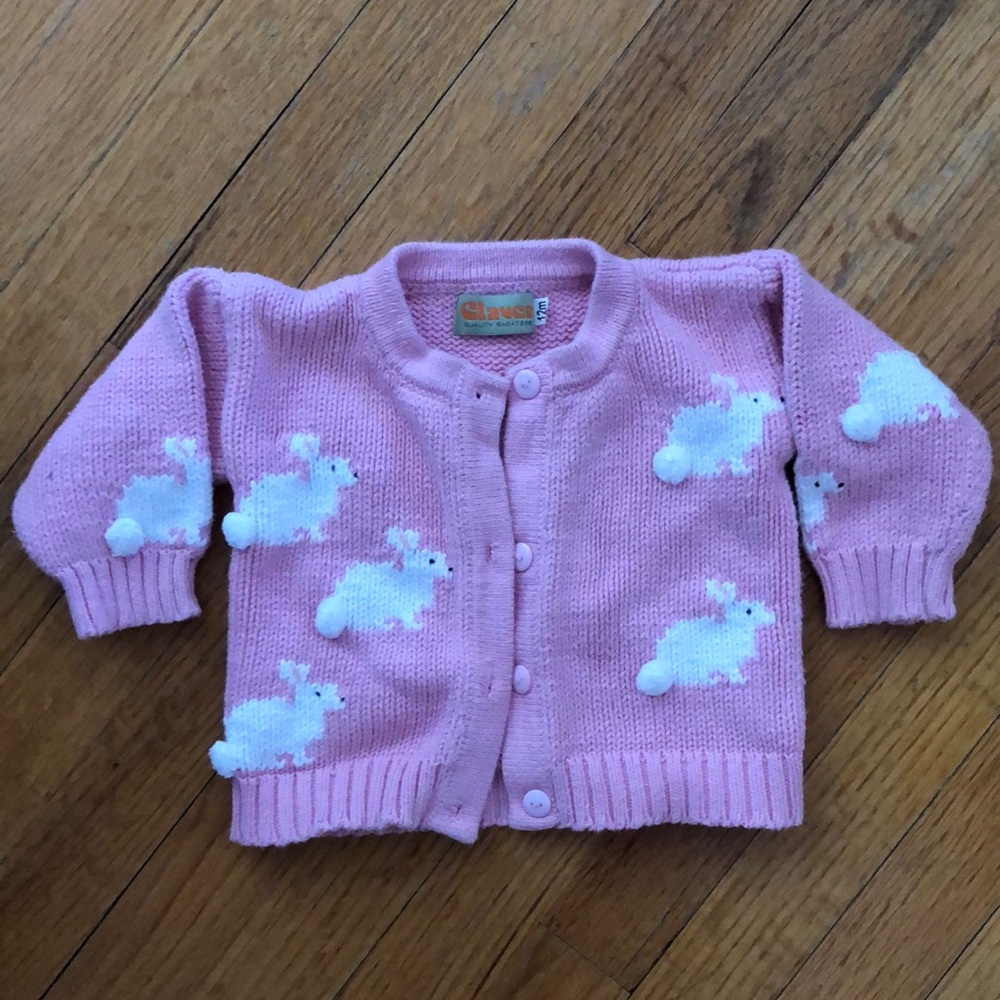 Claver Easter bunny sweater